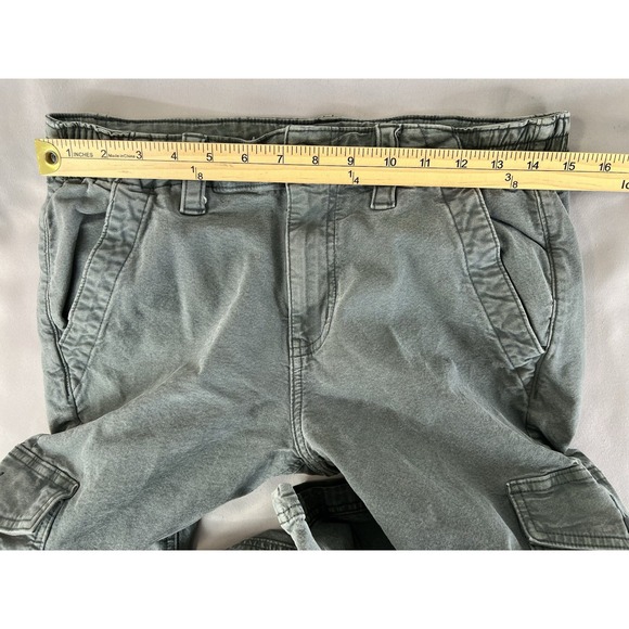 American Eagle Outfitters Military green cargo pants Stretch Sz 8 Reg - Picture 3 of 11